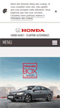 Mobile Screenshot of honda-nancy.com
